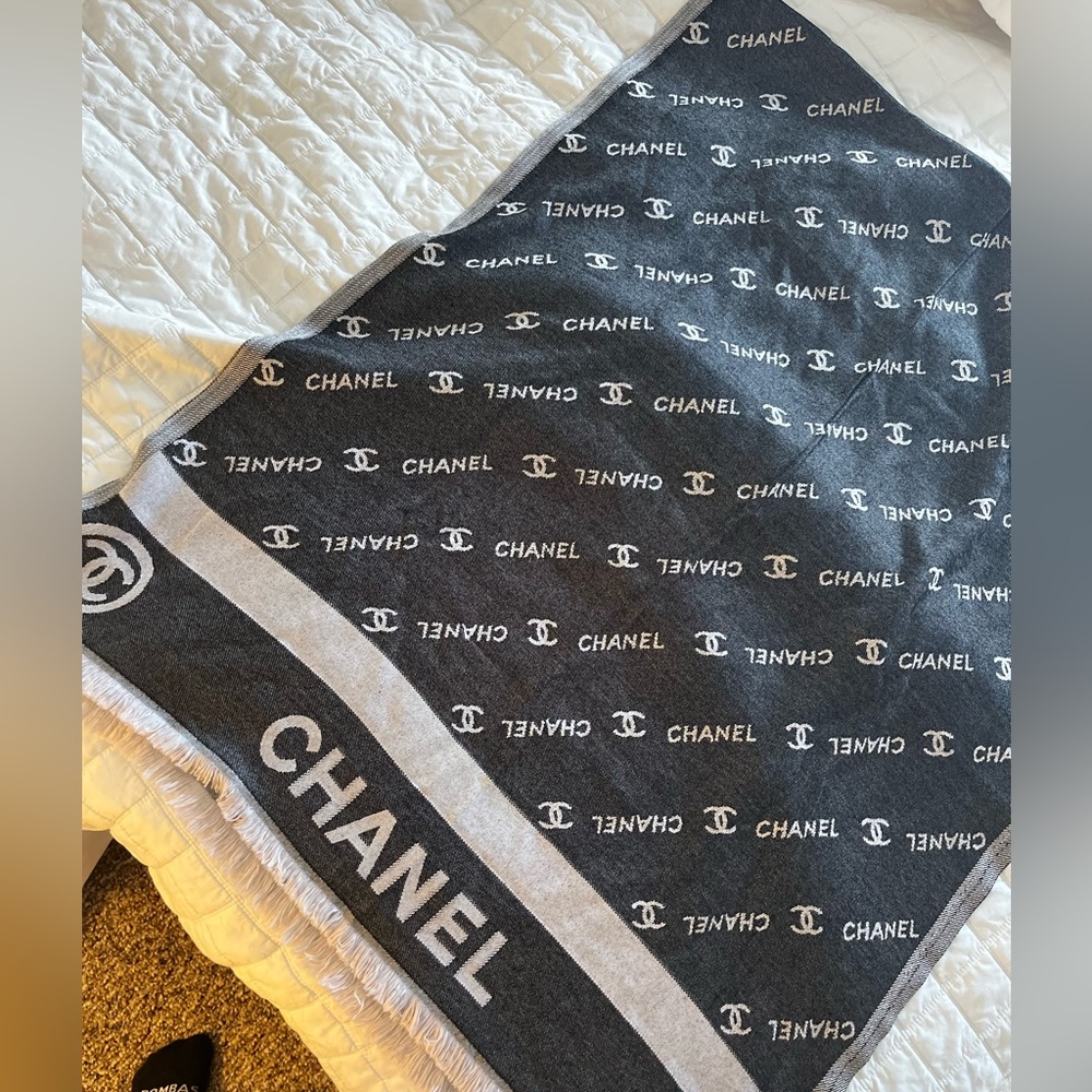 CHANEL Square Scarf